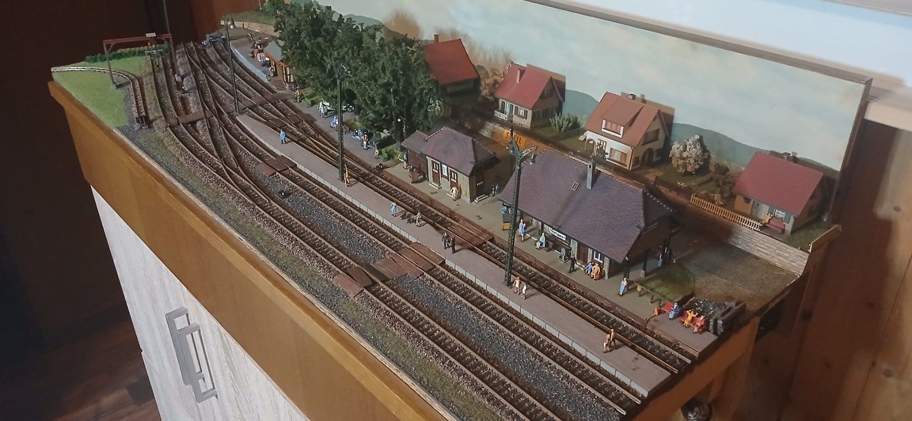 Trains électriques: Diorama Modul H0 – D'occasion à Sattel par B7u