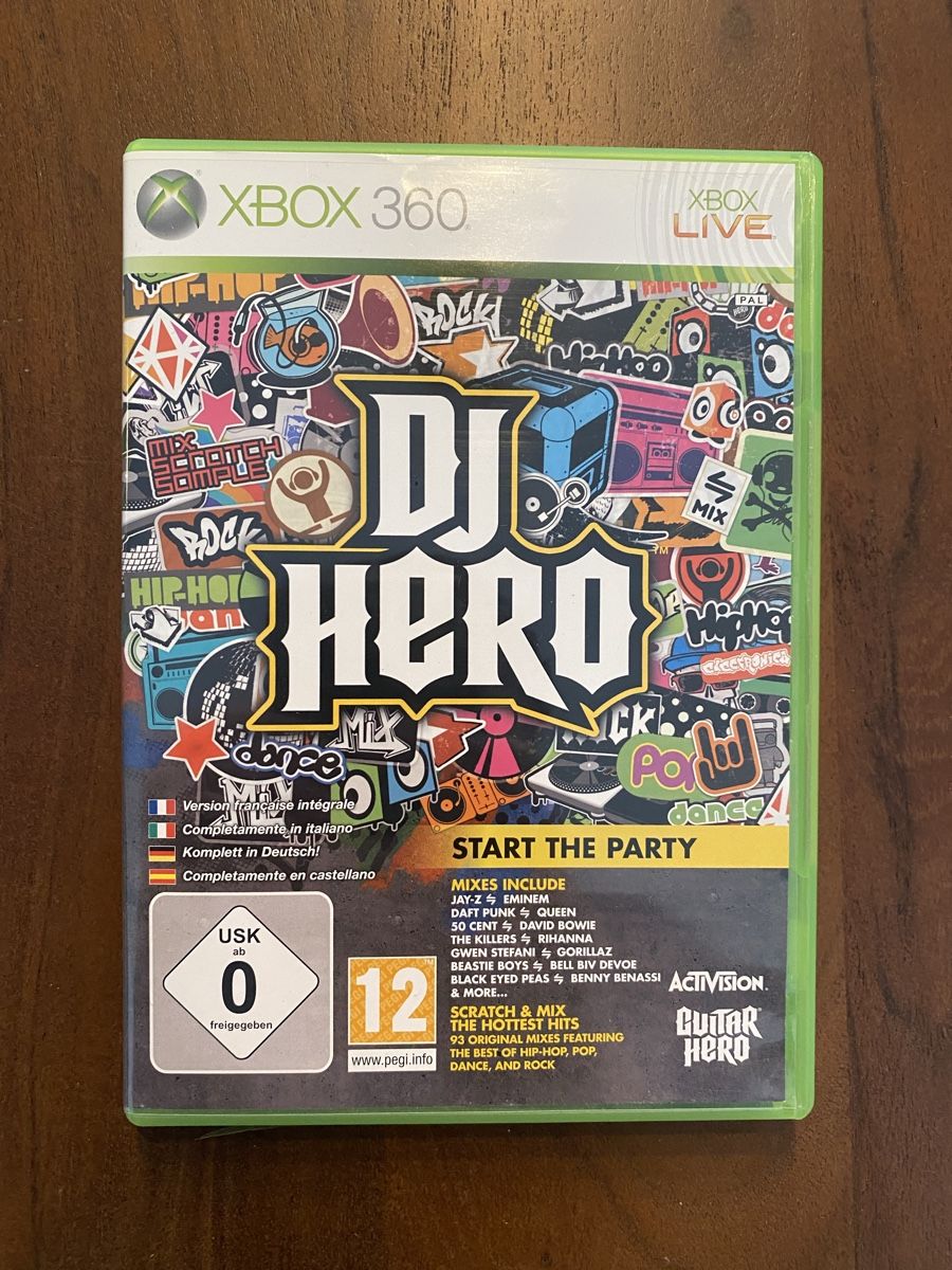Microsoft Giochi: DJ Hero für Xbox 360 – Usato da Thunstetten venduto da Virus_33