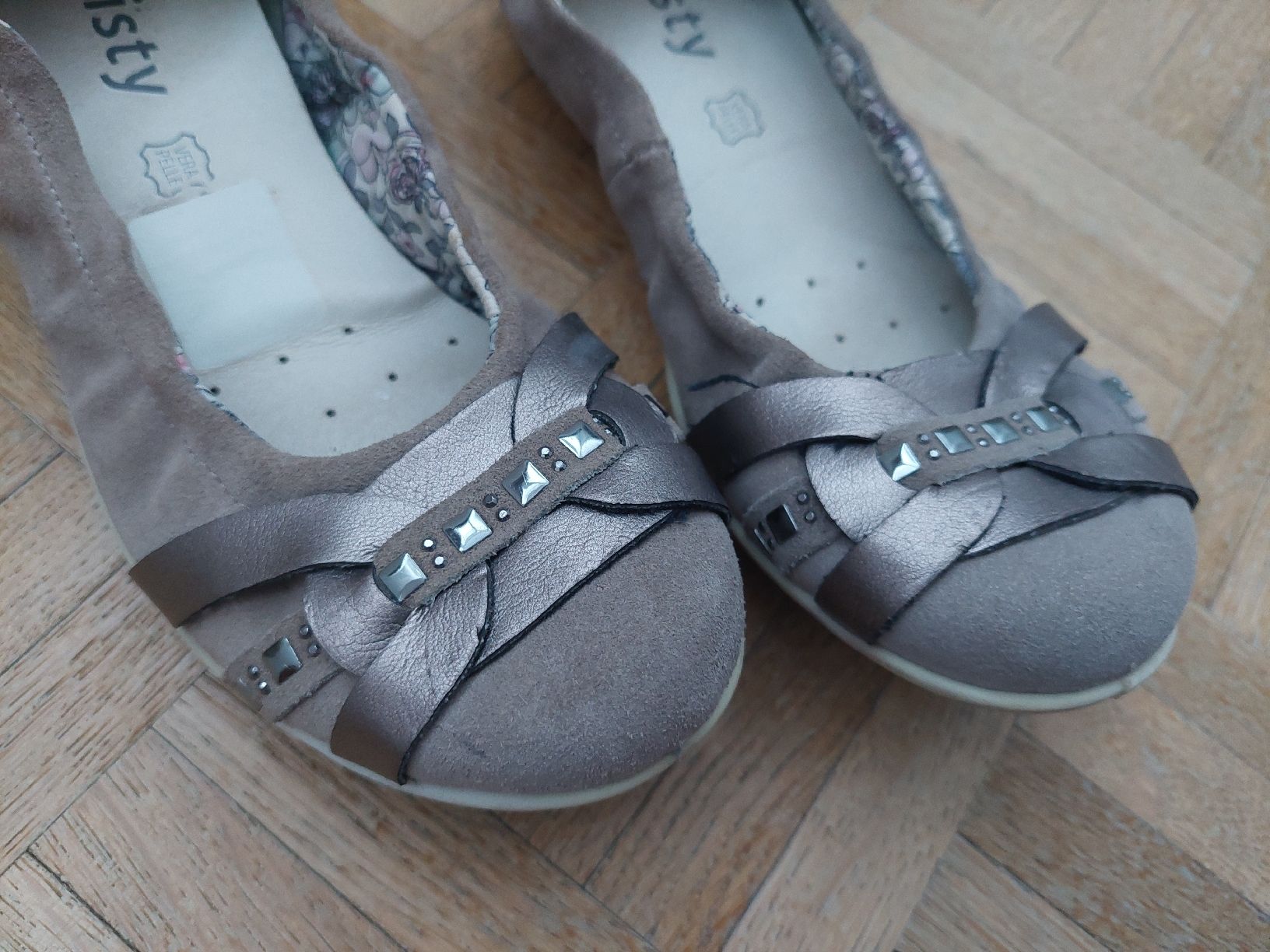 Scarpe per ragazze: Twisty Ballerinas, Grau, Grösse 33 – Usato da Flims Dorf venduto da Truemorish 6