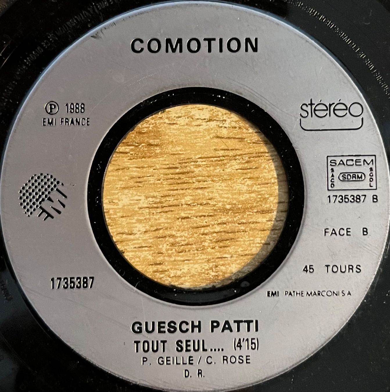 Dischi in vinile: GUESCH PATTI - LET BE MUST THE QUEEN – Usato da Bussigny venduto da vinyl-pas-cher 3