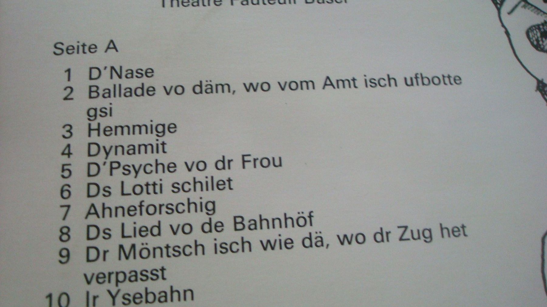 Schallplatten: LP Mani Matter "Ir Ysebahn" – Gebraucht aus Münchenstein von Pesci6 1