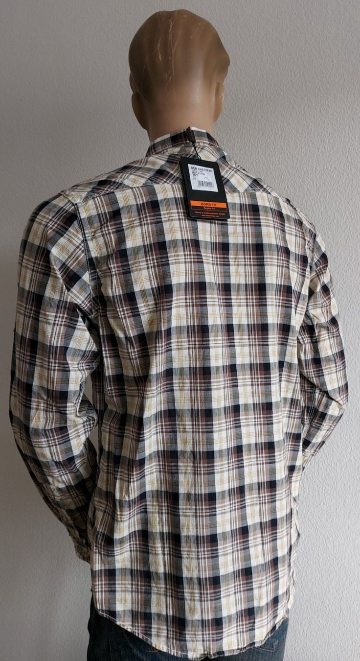 Ben Sherman Camicie: Neues Ben Sherman Herren Hemd Gr. L – Nuovo e nell'imballaggio originale da Basel venduto da Mazzo84 1