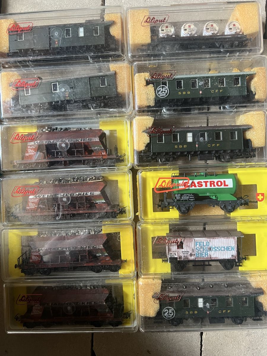 Liliput Trains électriques: Liliput Meistermodell Waggons set gebraucht – D'occasion à Basel par bellespirit 3