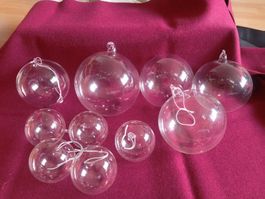 10 neuw. Christbaum Glaskugeln  ab 34.--Fr