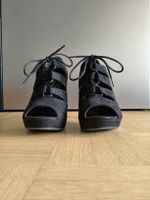 Schwarze High Heels, Grösse 38 (Catwalk)