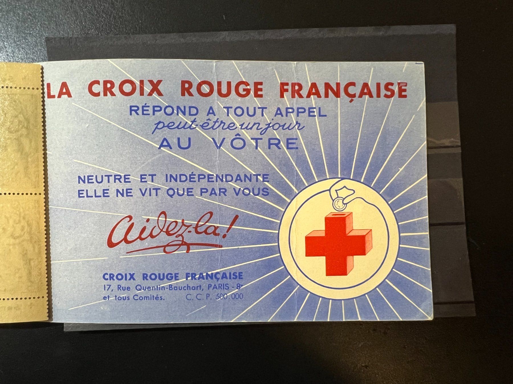 Tous les timbres: () Carnet Croix Rouge 1952 Neuf** – Neuf avec emballage d'origine à Lausanne par ffhoud 3