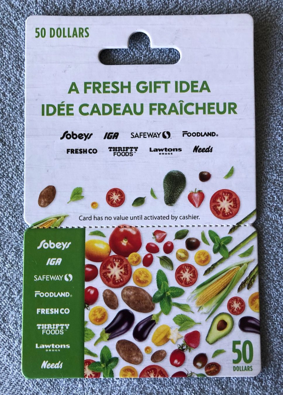 Karten: A Fresh Gift Idea Geschenkkarten  ohne Guthaben  – Gebraucht aus Aarau von Angi-007