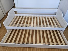 Bettgestell mit Unterbett (2 x Einzelbett)