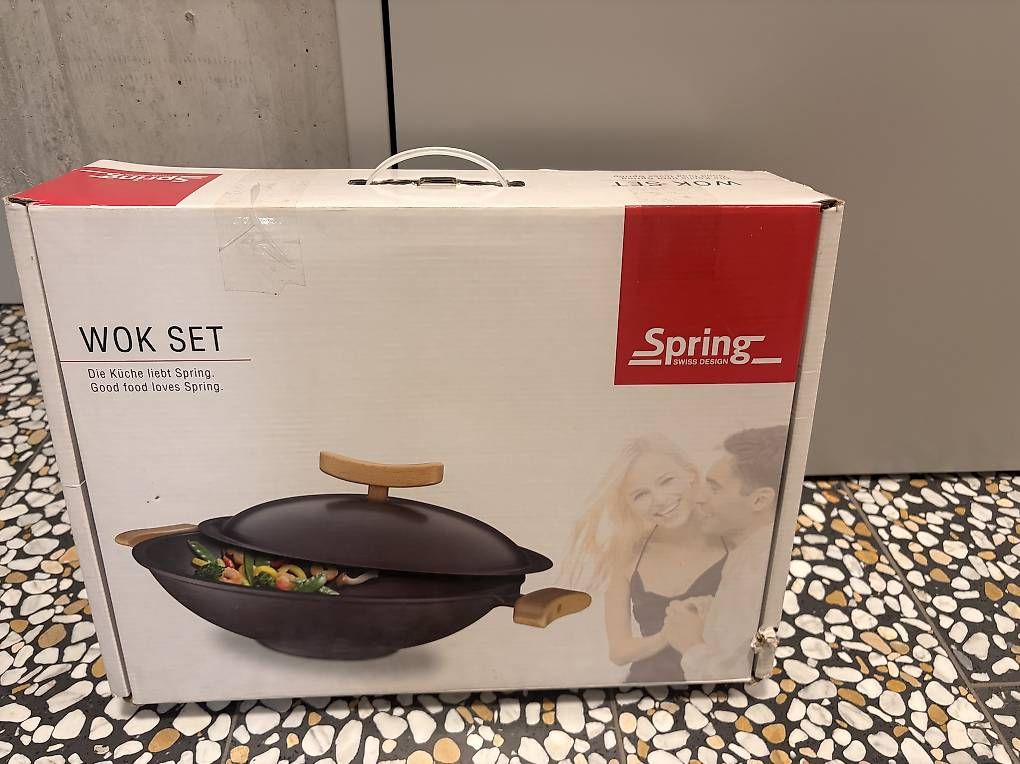 Pfannen: Spring WOK einmal ausprobiert – Gebraucht aus Zürich von dan_q9q5