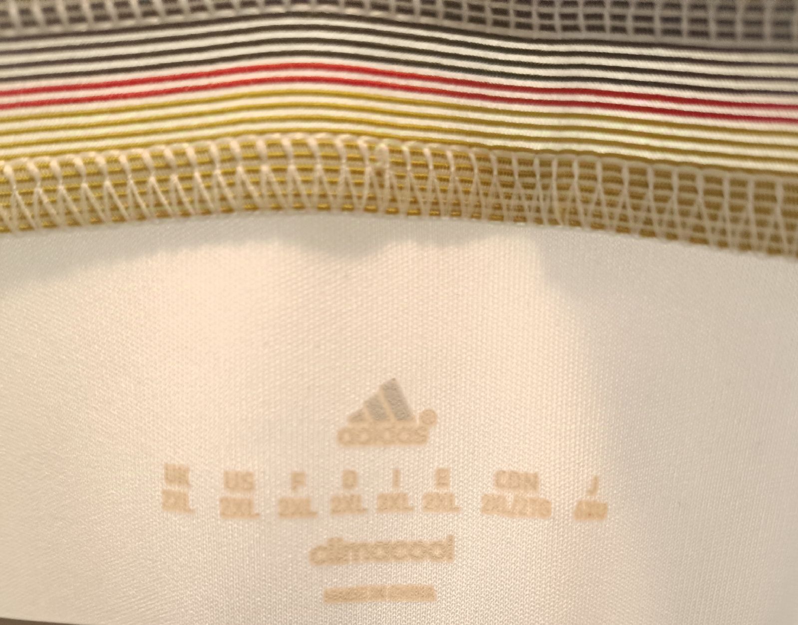 Adidas Canottiere & Pantaloni: OZIL #8 Original Germany 2014 Final World Cup Trikot – Usato da St-Léonard venduto da SwissDealsJersey 5