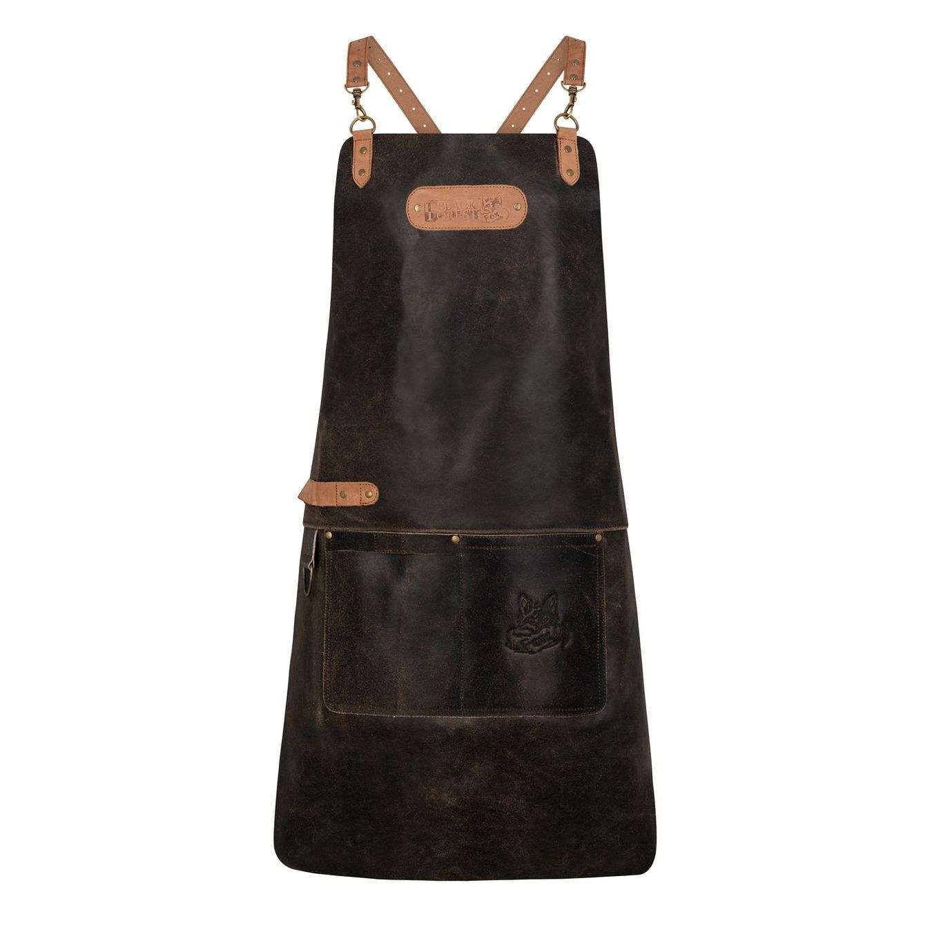 Grembiuli: BLACK FOREST FOX BUTCHER Cracker Leder Grill Arbeits Schürze – Nuovo e nell'imballaggio originale da Steffisburg venduto da fellgerber 3