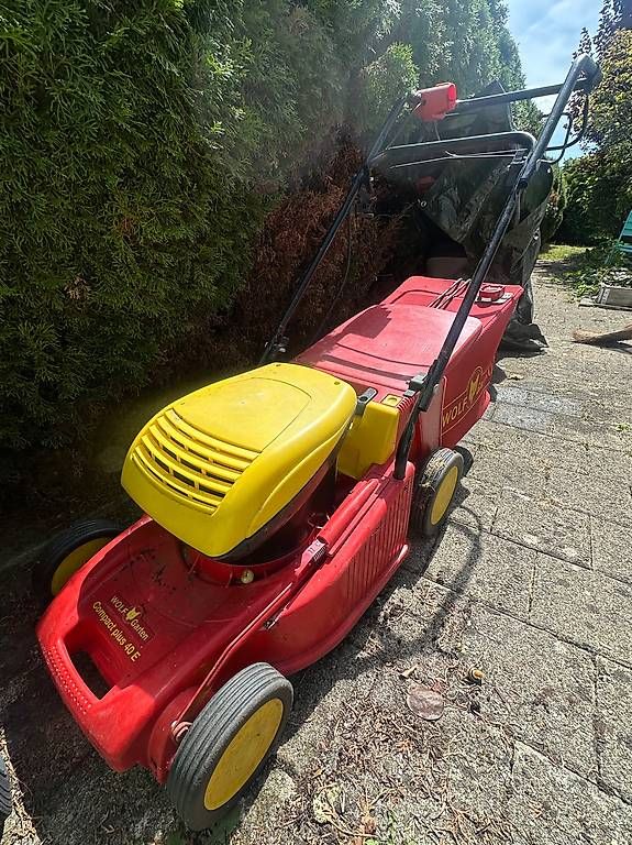 Wolf Garten Rasenmäher: WOLF-Garten Compact plus 40 E Elektro-Rasenmäher – Gebraucht aus Watt von L110 1