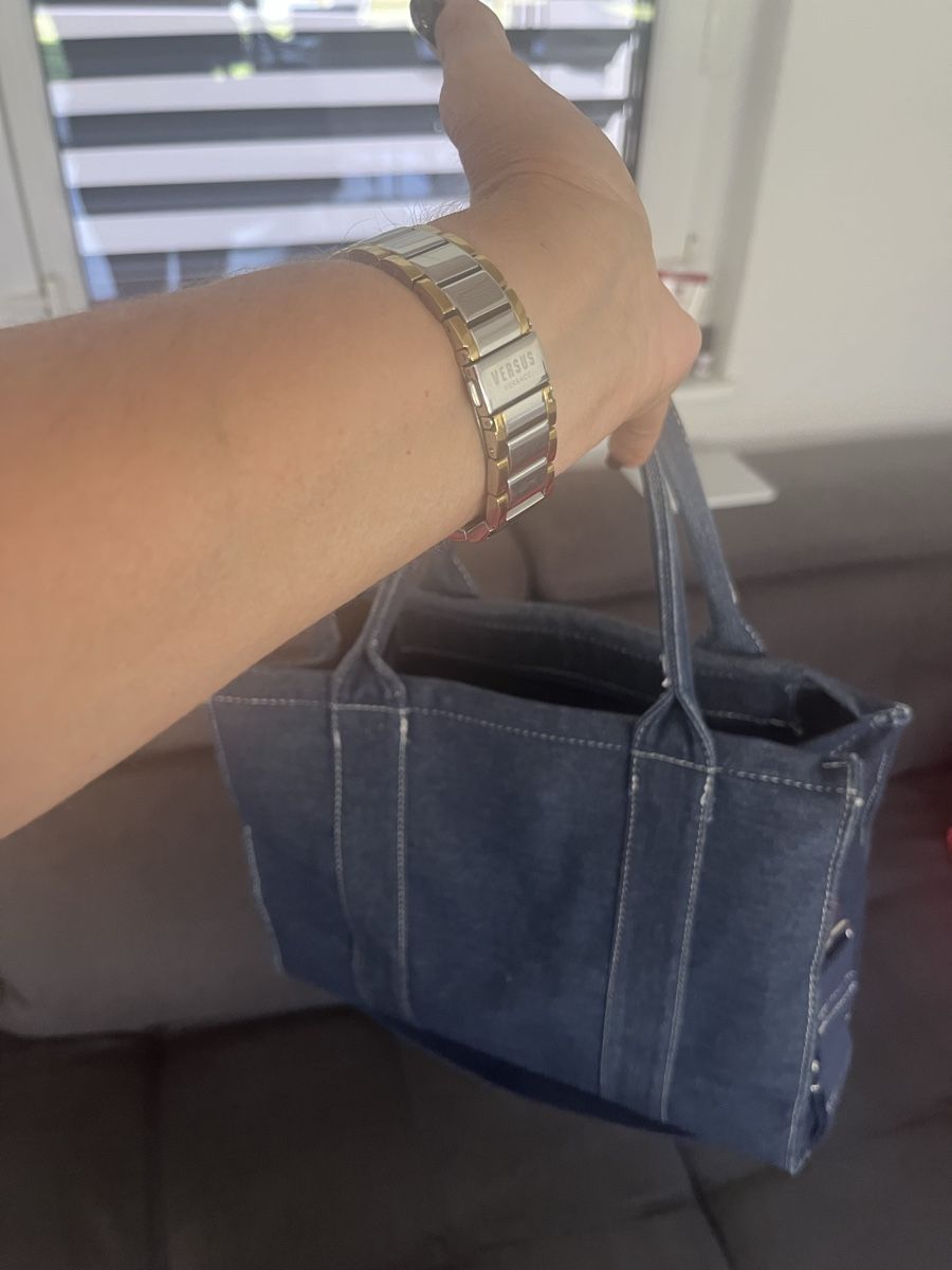 Sacs femmes: Sac jeans « The tote bag” – D'occasion à Fully par Tisweety 1