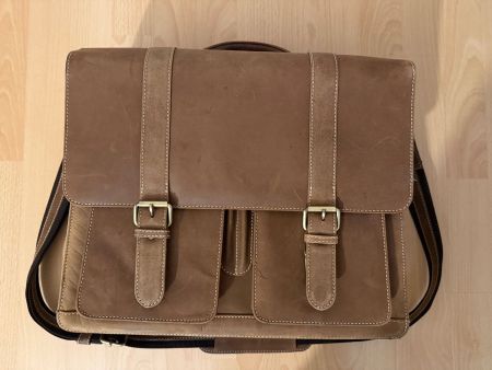 Dörr Leder Fototasche Kapstadt, gebraucht