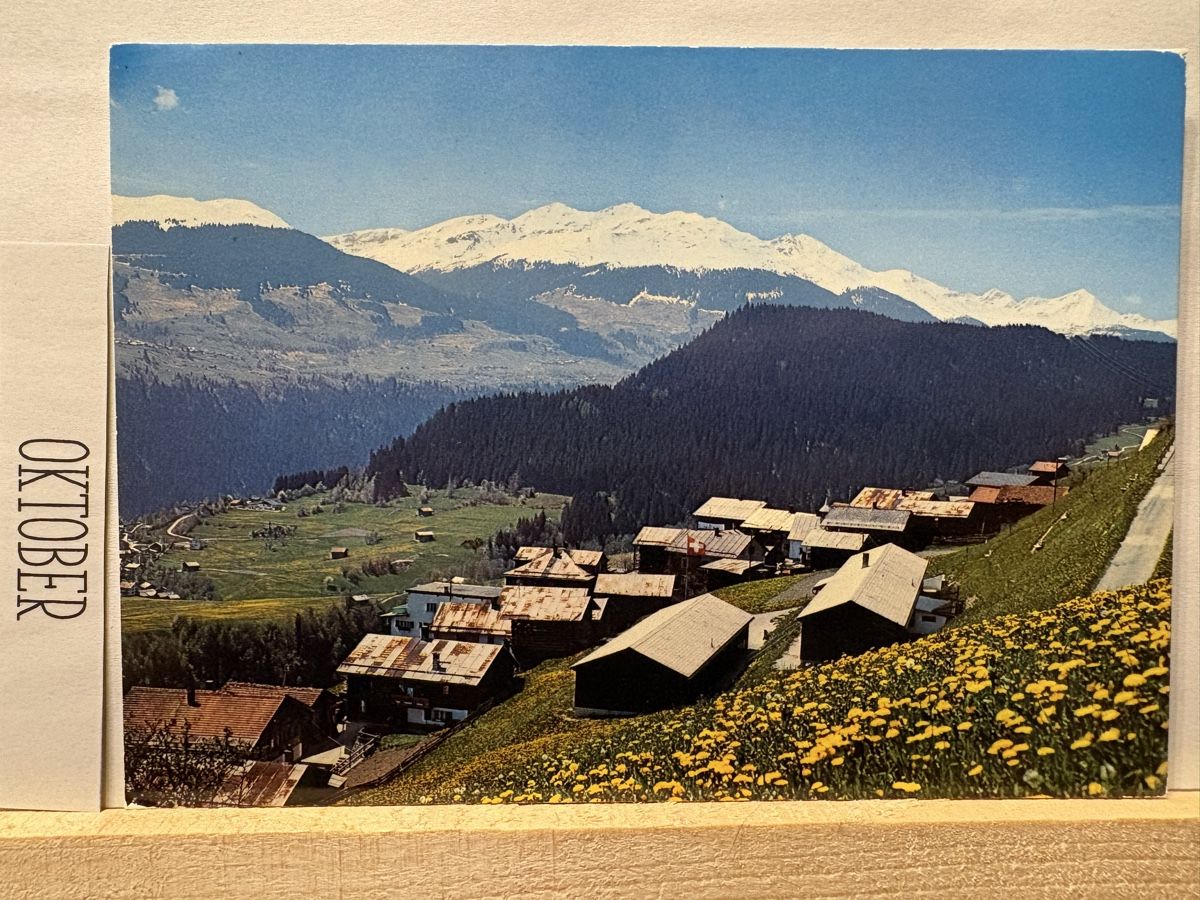 Ansichtskarten: AK von Andiast bei Ilanz – Gebraucht aus Rümlang von Brieftaube1