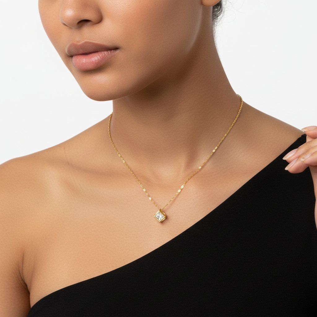 Catenine: Kette, waterproof, tarnish-free hypoallergenic 87964 – Nuovo e nell'imballaggio originale da Pontresina venduto da Sallinosbijoux 1