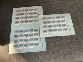 3 x Coop Sammelkarten Trophy  neu