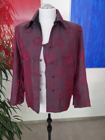 Damen-Wende-Bluse: Seide