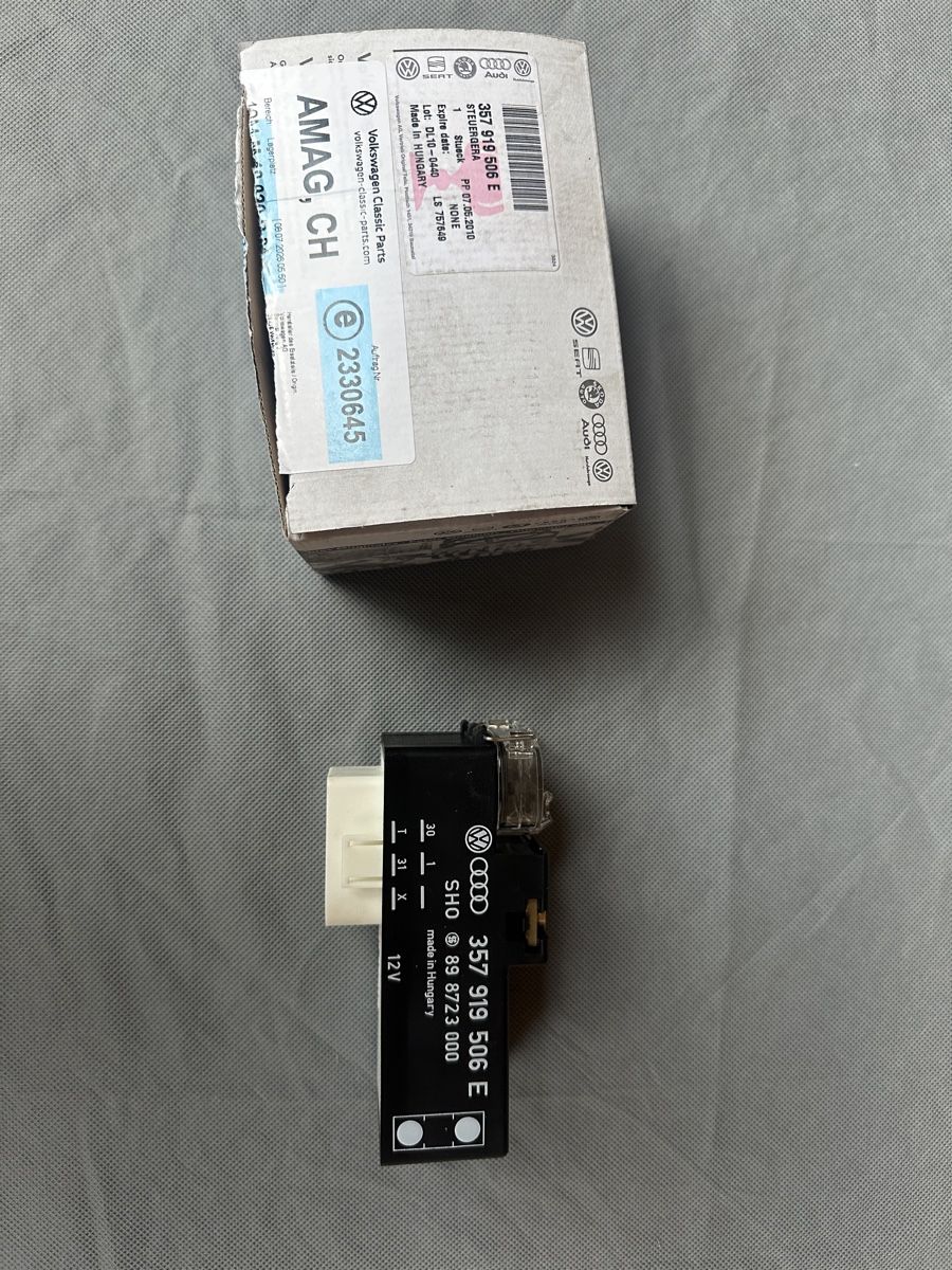VW Alle Autoersatzteile: Vw/Audi Relais 357 919 506 E 12V  NEU! – Neu und originalverpackt aus Vulpera von Plavna01 3