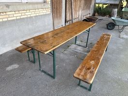 Festbankgarnitur 60cm, ideal für den Garten!