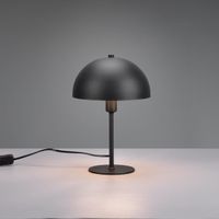 Tischleuchte, Schwarz, 30 cm Höhe