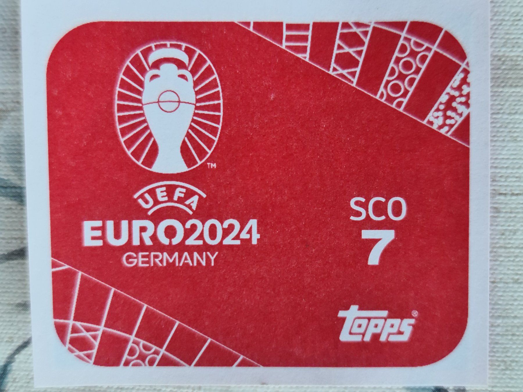Topps Carte collezionabili: Topps EURO2024 SCO 7 – Nuovo e nell'imballaggio originale da Dintikon venduto da Prime-shop 1