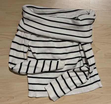 Damen Pullover H&M gestreift weiss schwarz Grösse S