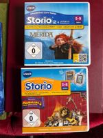 STORIO /VTECH/ MADAGASCAR 3 + MERIDA  Spiel  + Handtasche