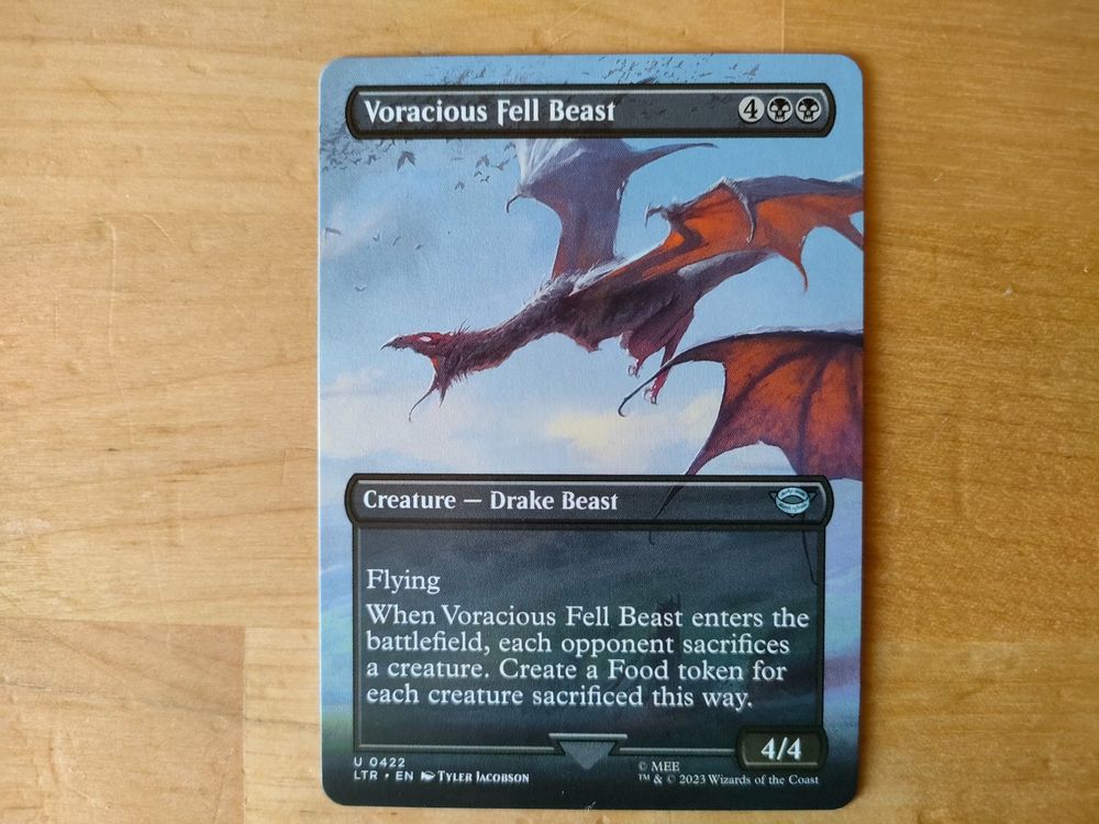 MTG - Voracious Fell Beast - Lord of the Rings - 0422 | Kaufen auf Ricardo