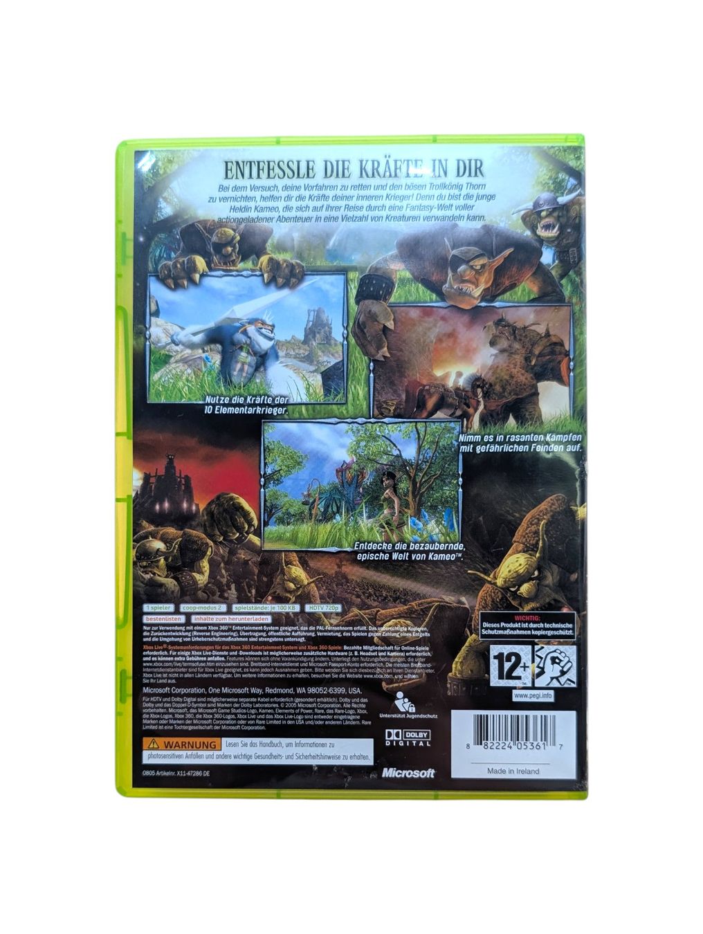 Microsoft Giochi: Kameo: Elements of Power Xbox 360 – Usato da Domat/Ems venduto da IsseldorsShop 1