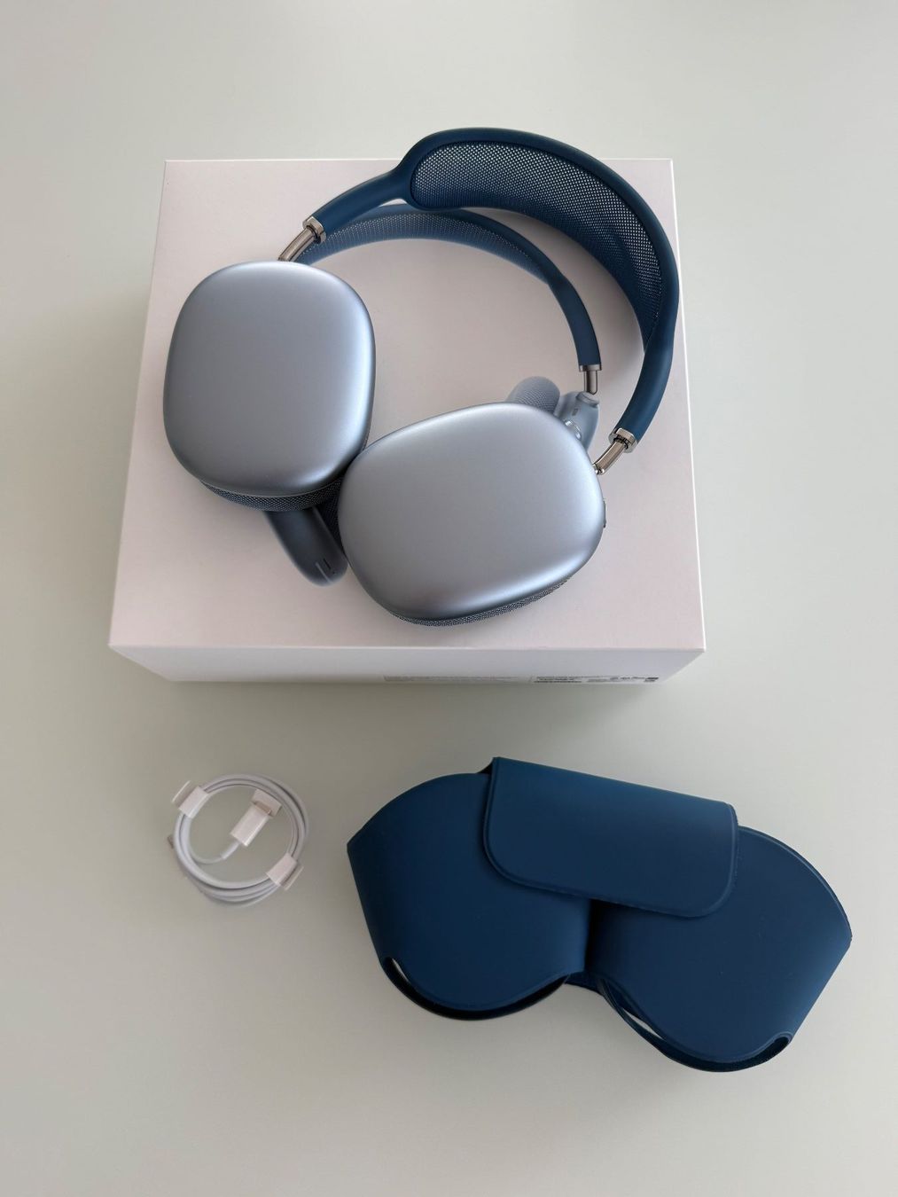 Apple Cuffie: Apple AirPods Max - Sky Blue – Usato da Rain venduto da ThriftSHA 2