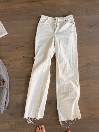 ZARA women jeans white size EUR 38 used