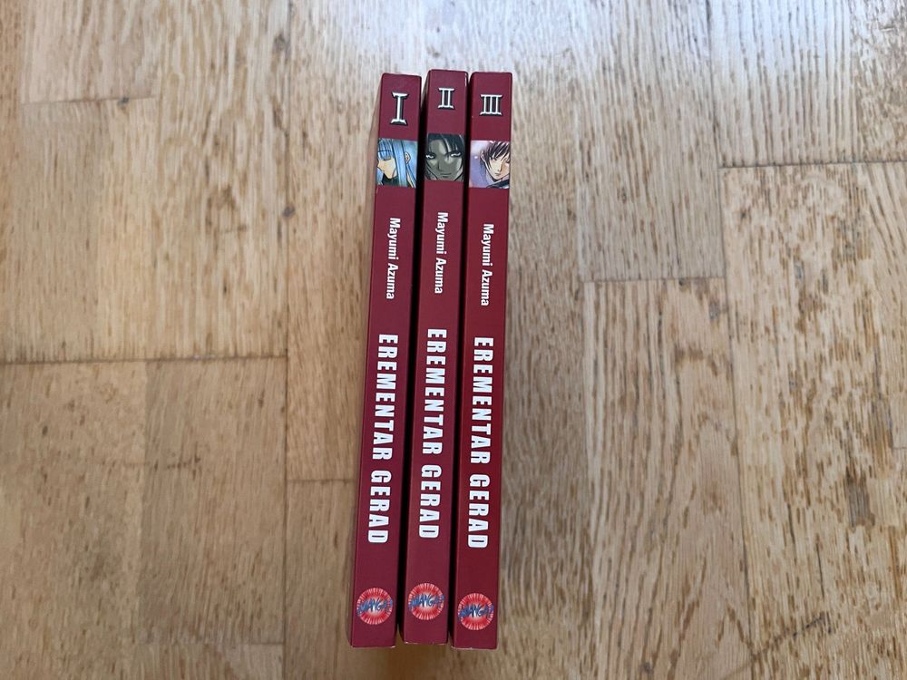 Fumetti: Erementar Gerad /Bände 01-03/ Mayumi Azuma – Usato da Bern venduto da hari_d 2