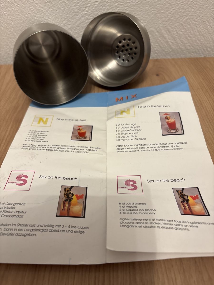 Cuisines complètes: Cocktail Edelstahl Shaker Goldwell – D'occasion à Chur par copino 2