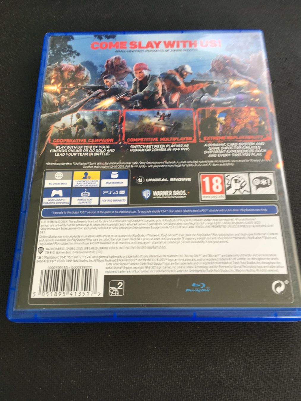 Sony Giochi: Black 4 Blood - Playstation 4 / PS4 – Usato da St.Gallen venduto da MedienJoe 2