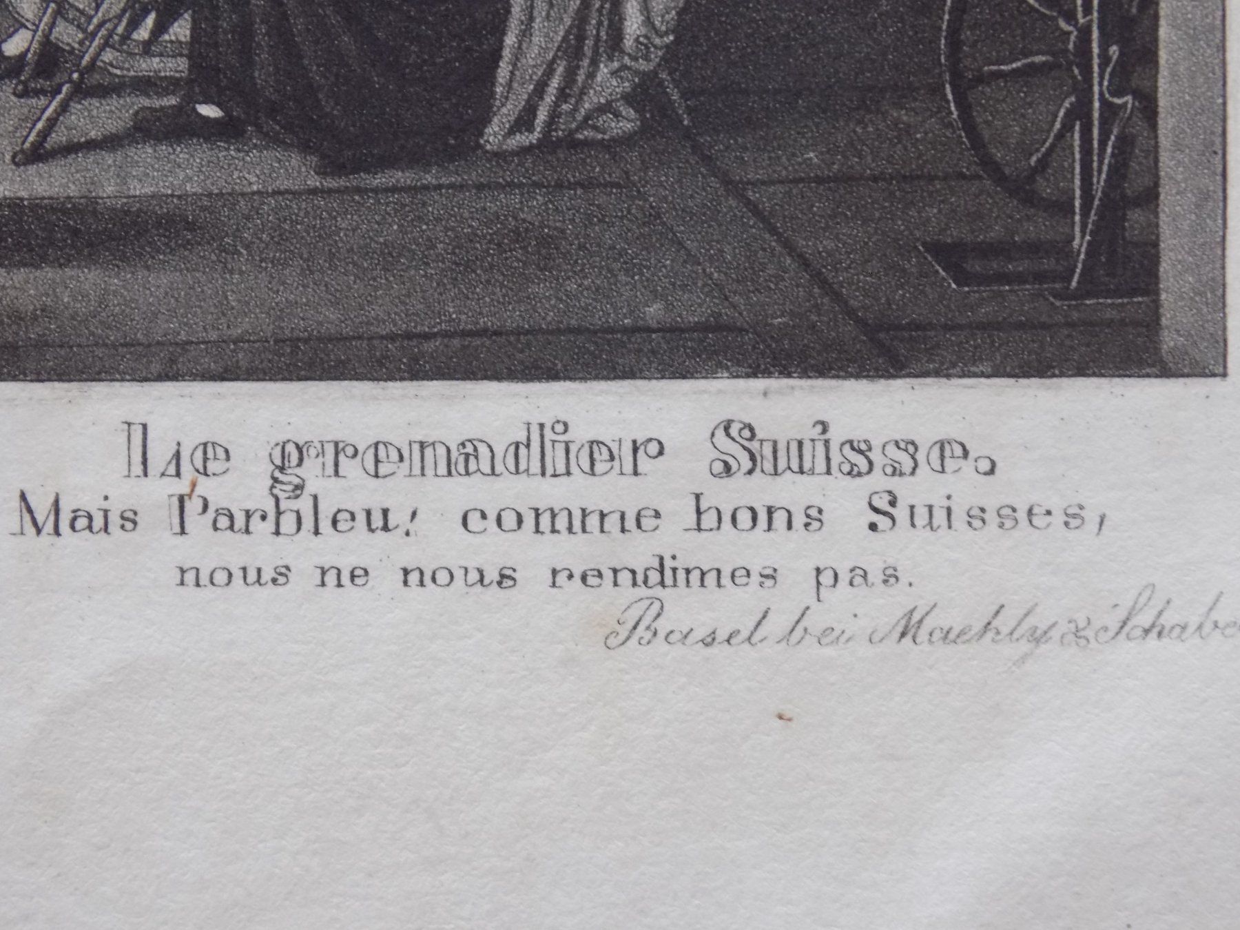 Stiche: Schweizer Grenadier Canton Bern – Gebraucht aus Risch von Rischli15 3