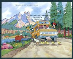 BHUTAN, MICKEY, Alcan Higway, Alaska