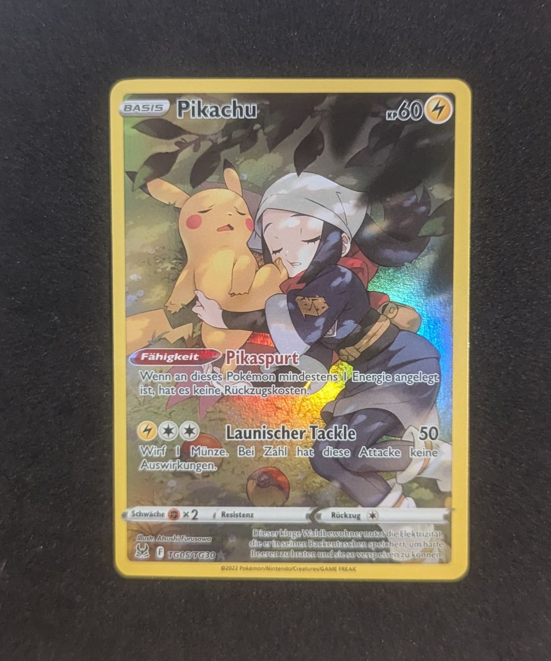 Pokémon Carte collezionabili: Pikachu LOR TG05/TG030 DE – Usato da Zürich venduto da printz7
