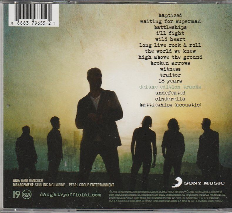 CD: Daughtry - Baptized / Deluxe Edition tracks - CD - Hardrock – Usato da Volketswil venduto da Stones 1
