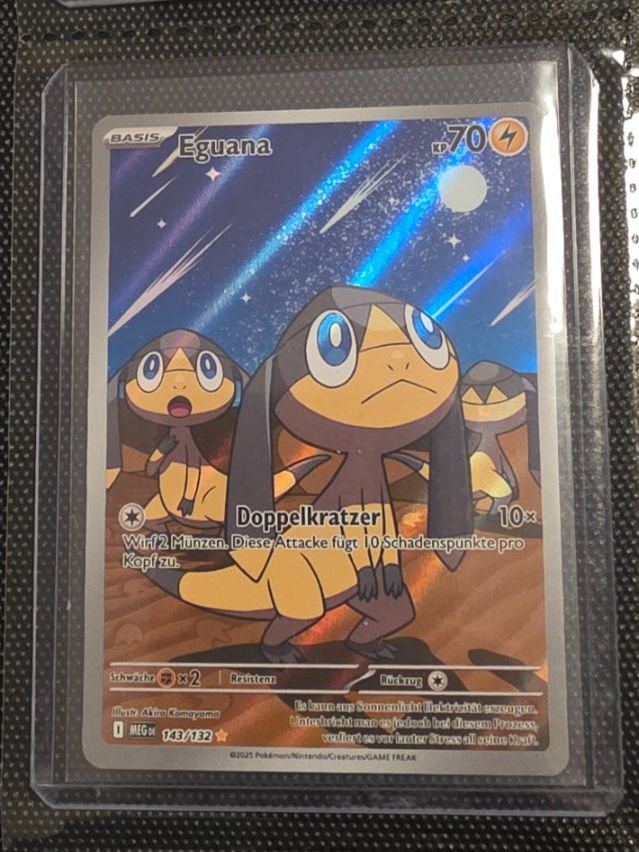 Pokémon Carte collezionabili: Pokemon TCG "Eguana" 143/132 - Mega Entwicklung – Nuovo (secondo la descrizione) da Kreuzlingen venduto da Room_Shambles