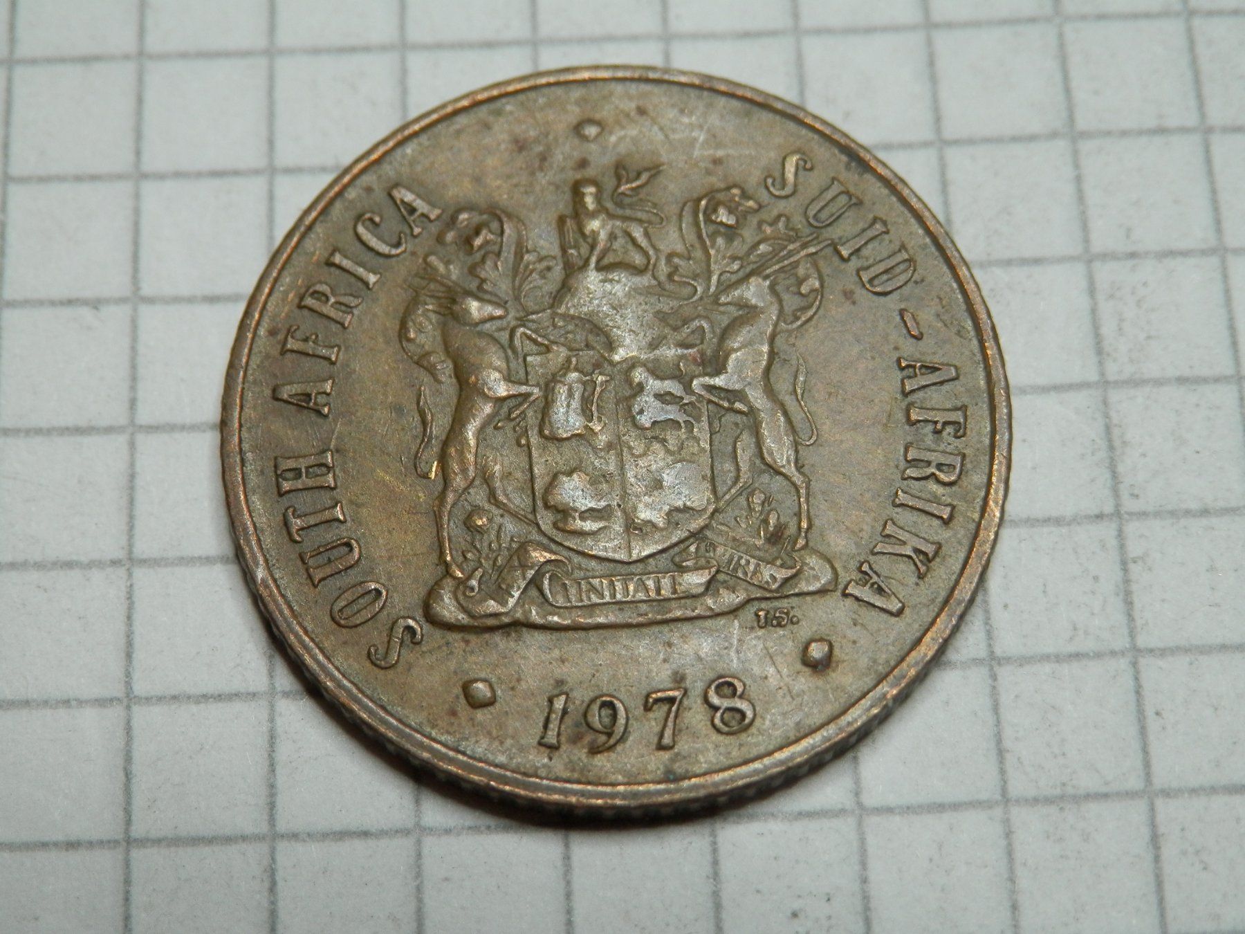 Tutti le monete: Südafrika  2 Cent, 1978 – Usato da Weiach venduto da weiach81