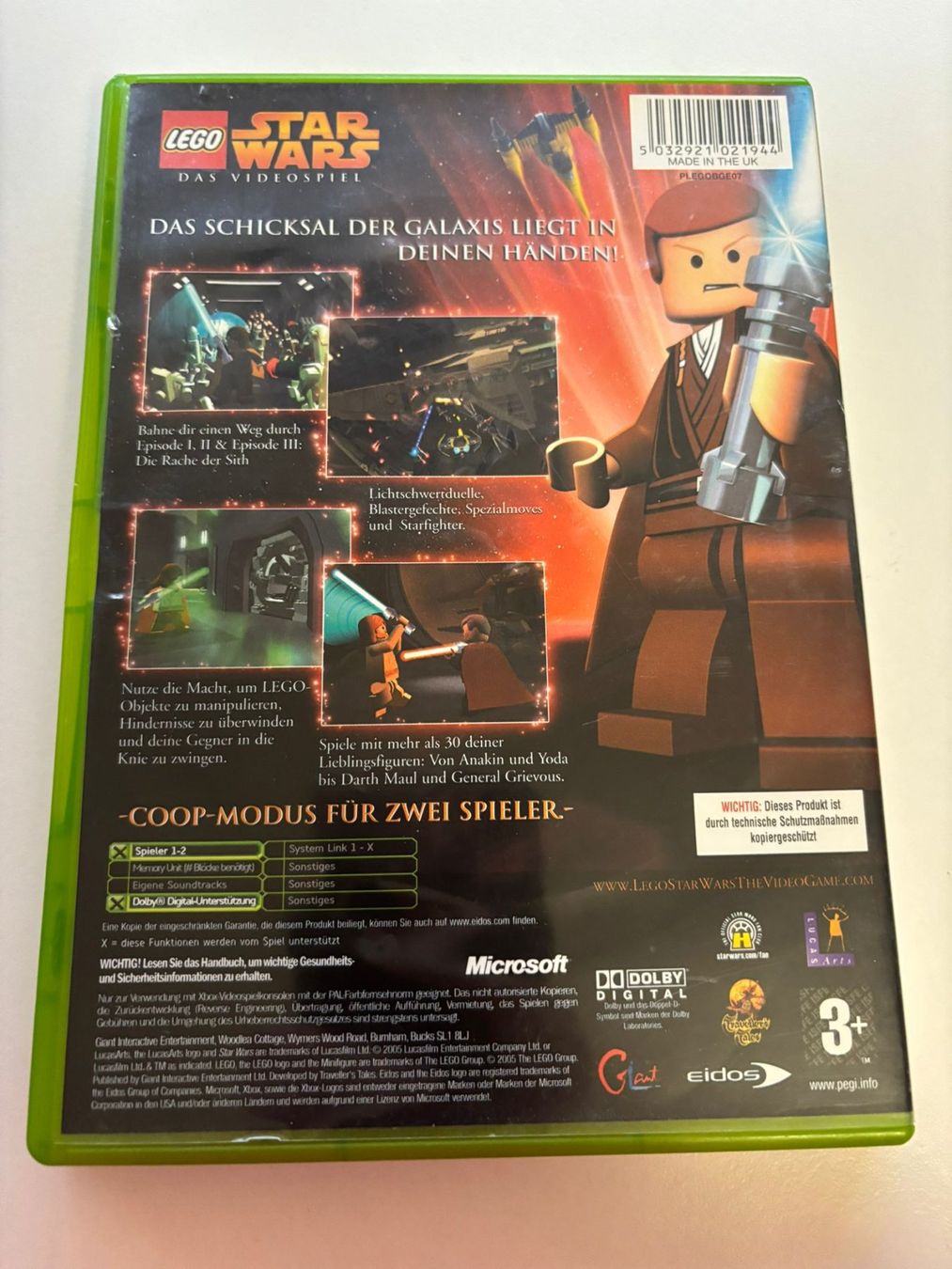 Spiele: Lego Star Wars - Das Videospiel (XBOX) – Gebraucht aus Herisau von Seyashop1 2