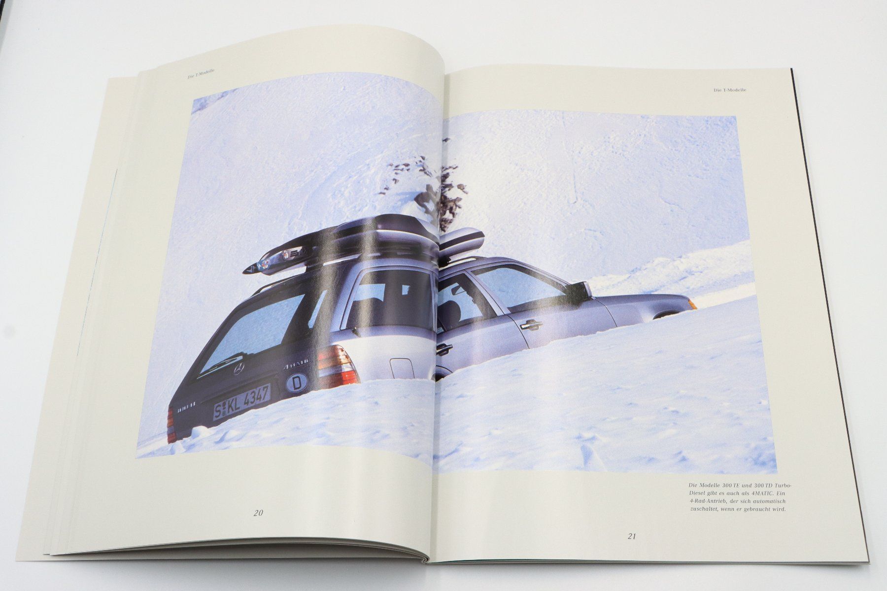 Mercedes-Benz Dokumente: Mercedes T-Modelle 1992 Prospekt – Gebraucht aus Bühl b.Aarberg von Collectorpassions 6