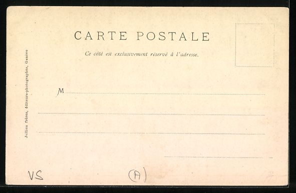Cartoline postali: Saint-Gingolph, Ortspartie mit Brücke – Usato da Berlin venduto da bartko-reher 1