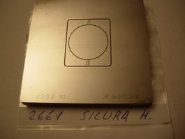 Cliché/Druckplatte  SICURA  H   2661