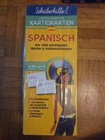 Spanisch Karteikarten - Die 1000 wichtigsten Wörter/Rede...