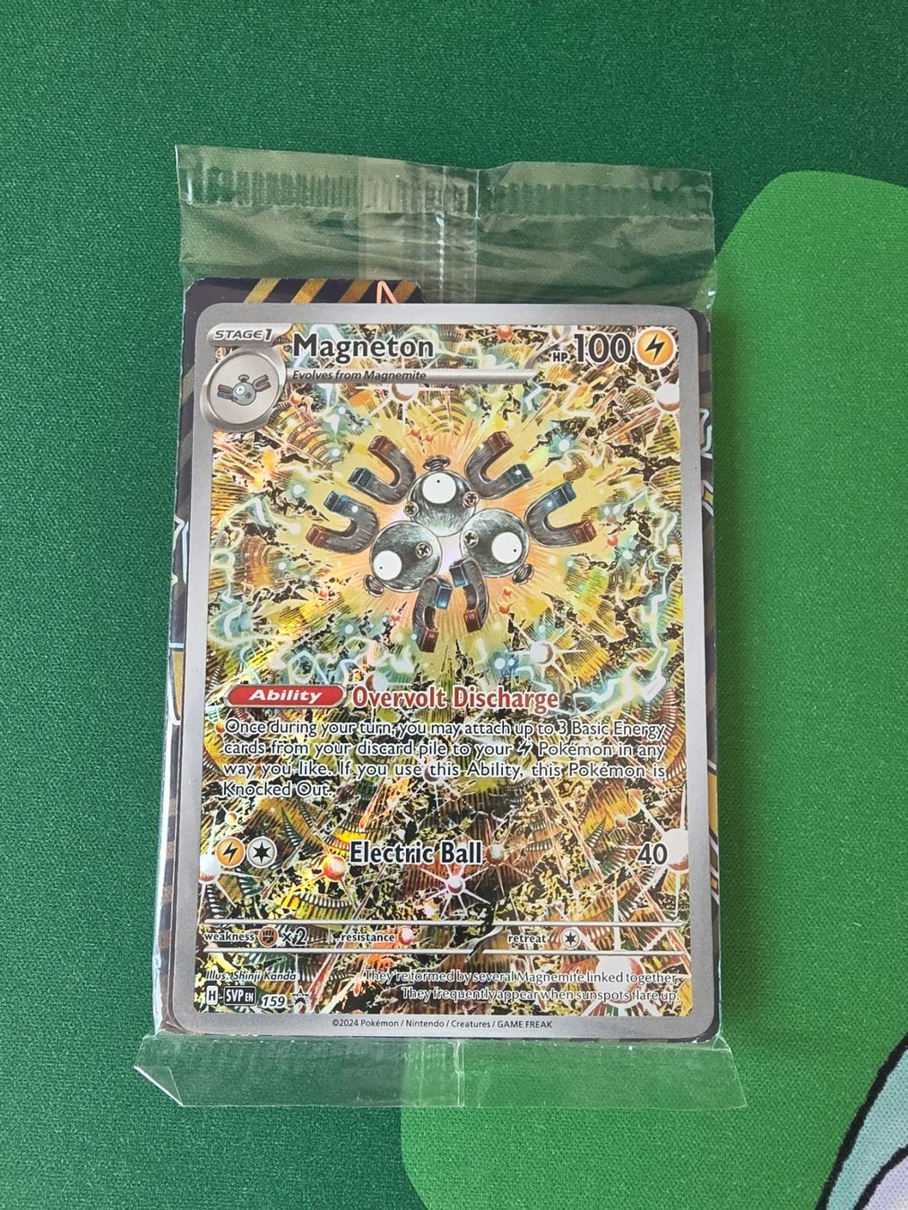Pokémon Carte collezionabili: Pokemon Magneton 159 Promo Englisch – Nuovo (secondo la descrizione) da Gossau SG venduto da worklifebalance