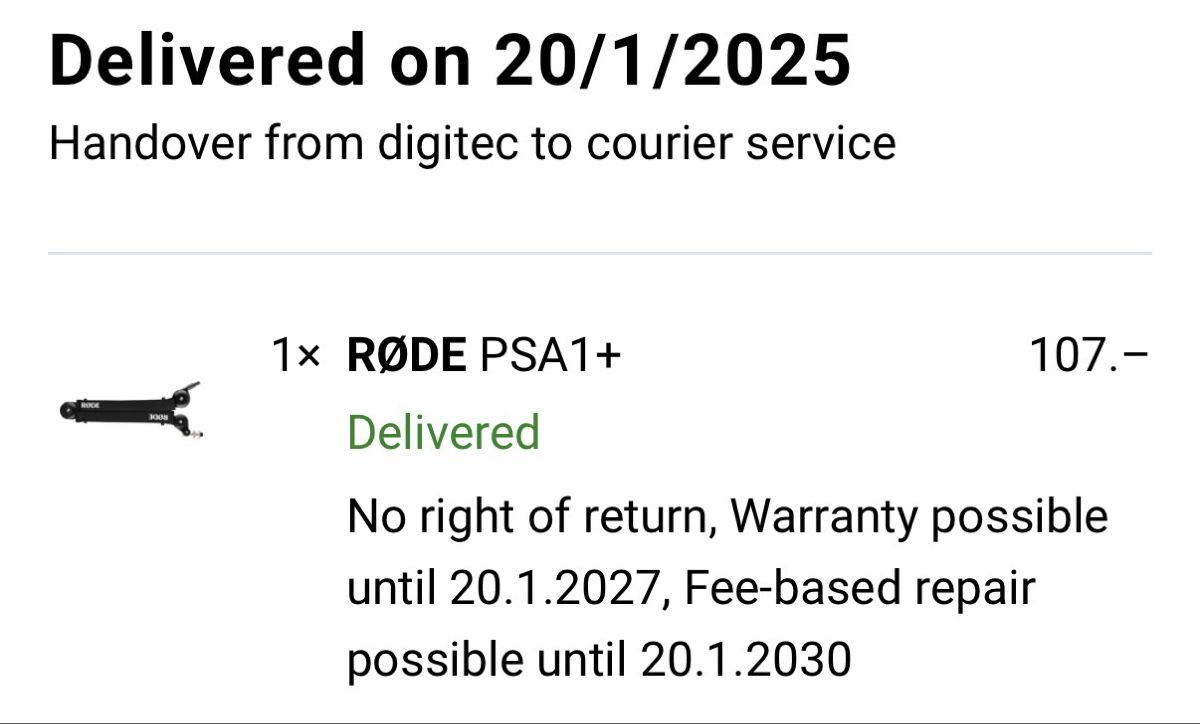 Røde Microfoni: RØDE NT1 5th Generation + PSA1+ – Nuovo (secondo la descrizione) da Bülach venduto da dub_mt2f 3