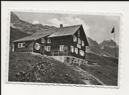 AK 1953 Naturfreunde - Hütte "Riedlig" 700 m ü. M. Spiringen