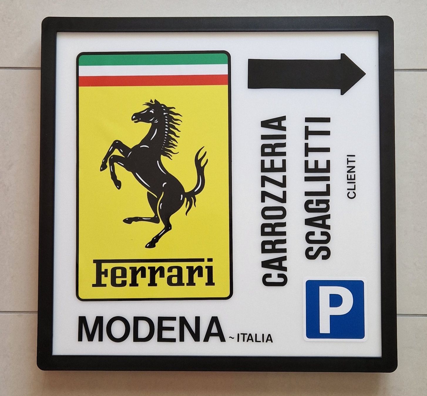 Tutte le decorazioni: Ferrari Werbung – Usato da Hildisrieden venduto da Anthosa3